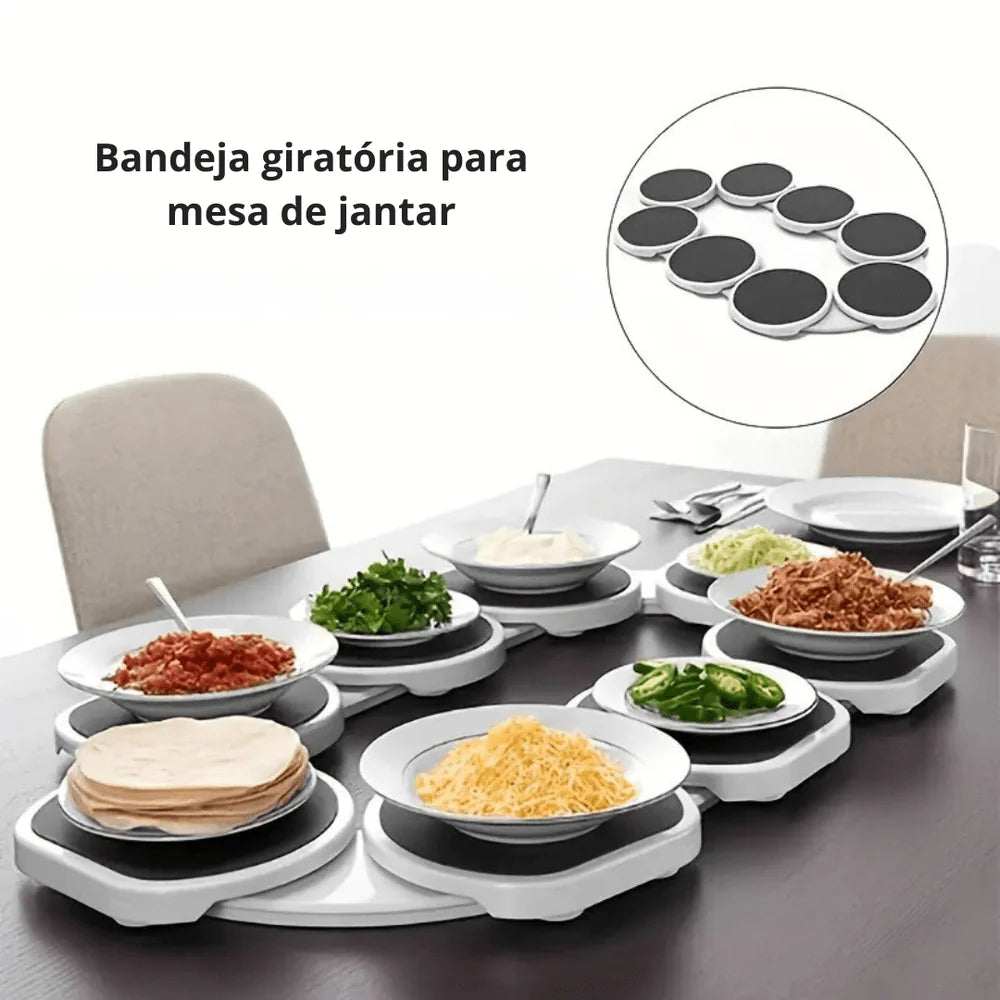 Prato Giratório de Mesa