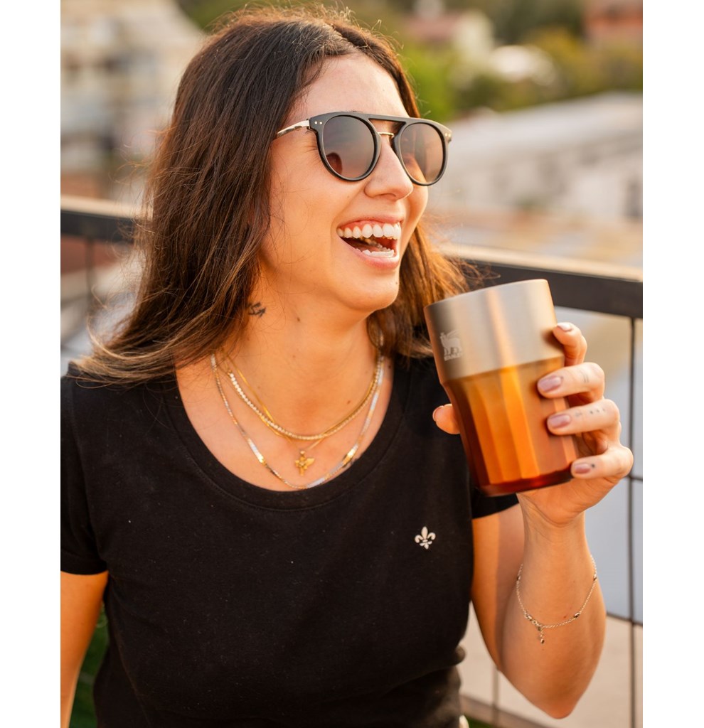 Beer Tumbler Happy Hour Stanley Amber Haze | 384ml