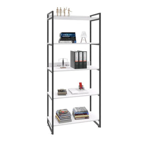 Estante para Livros Industrial 187cmx80cm 5 Prateleiras