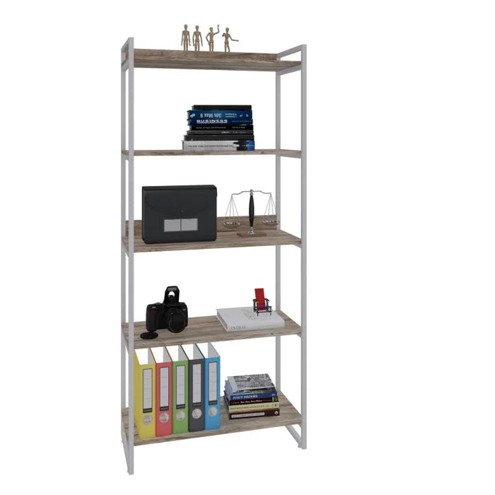 Estante para Livros Industrial 187cmx80cm 5 Prateleiras