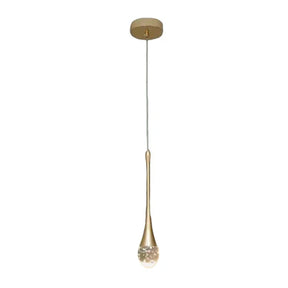 Lustre Pendente Crystal Drop