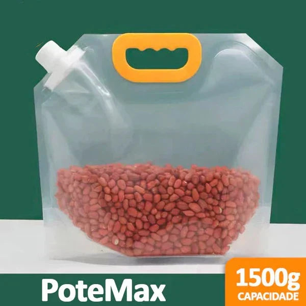 Potes de Armazenamento Reutilizável - PoteMax