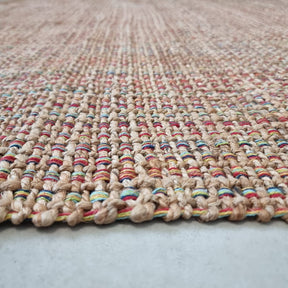 Jute Cotton Rug -IC-18410 Multi