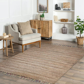 Jute Rayon Rug-IC-13439T Multi